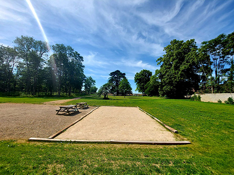 terrain de pétanque- boulodrome